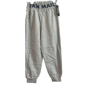 Truce Kids "Fan Mail" Sweatpants Joggers in Grey Heather Size 8 ✨NEW✨ Nordstrom